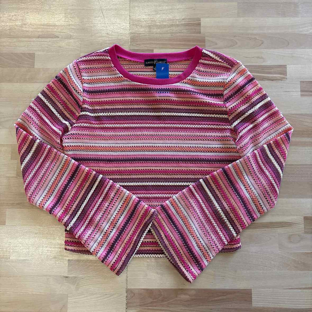 Almost Famous Size L Red Longsleeve