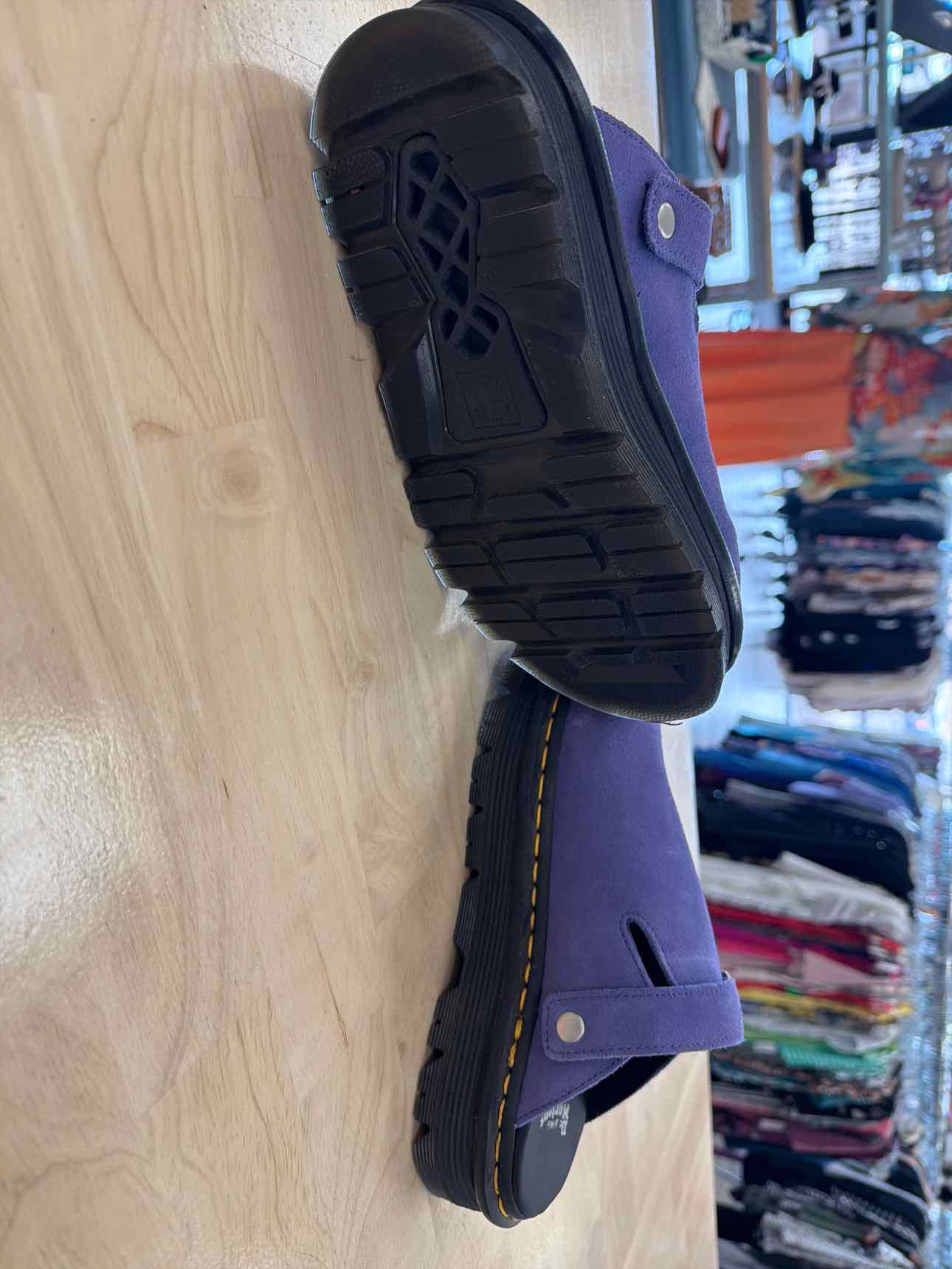 Dr. Marten Size 7 Purple Suede Preloved Sandals