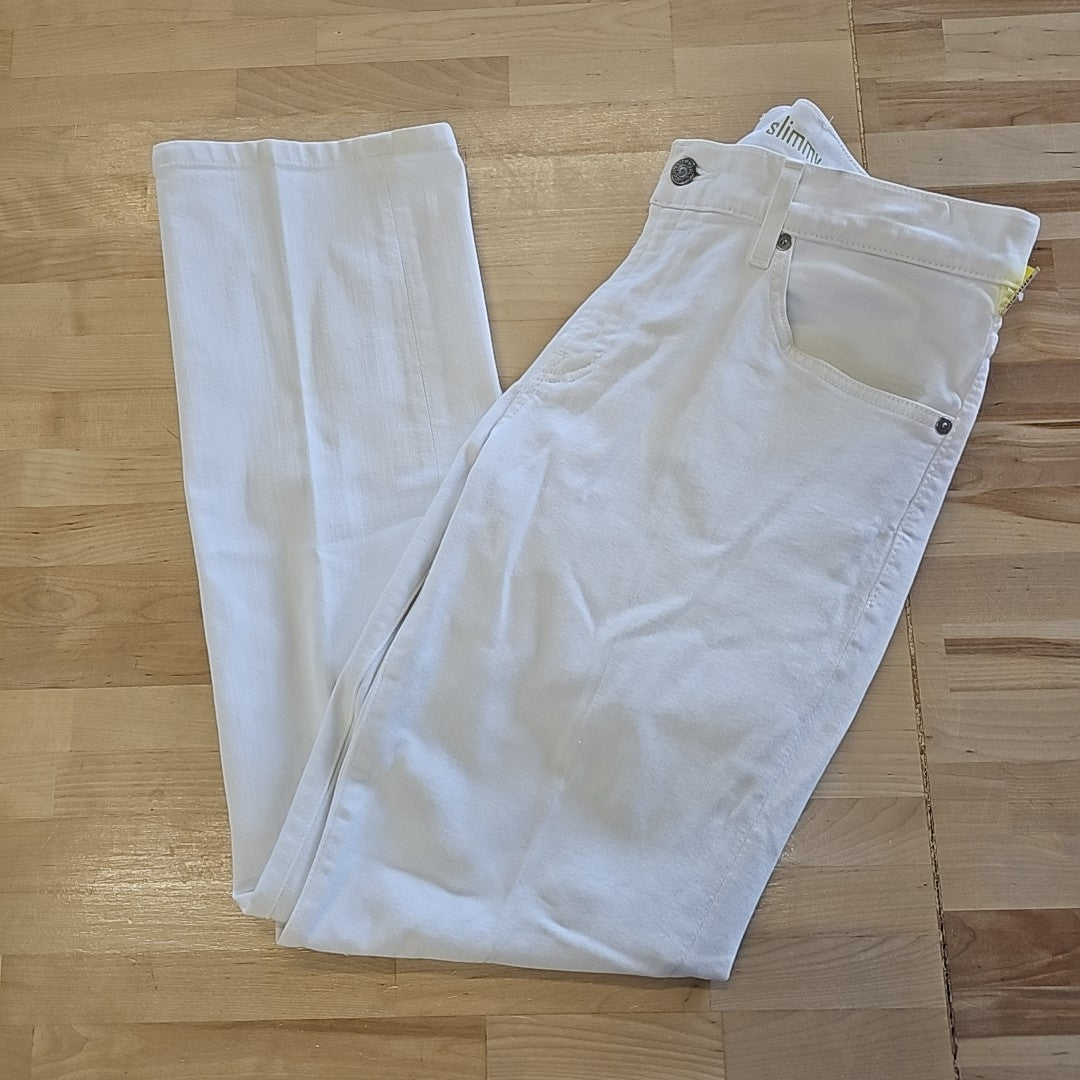 7 for all mankind Size 34 White Jeans
