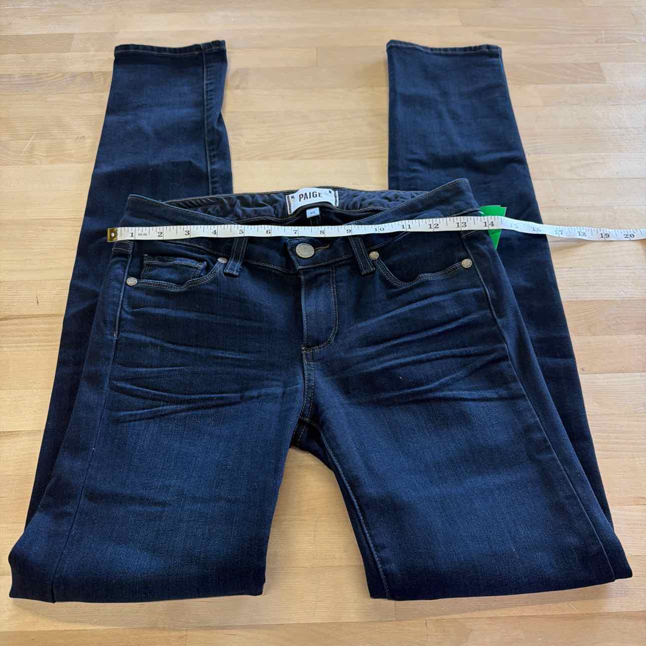 Paige Size 25 Dark BLue Preloved Jeans