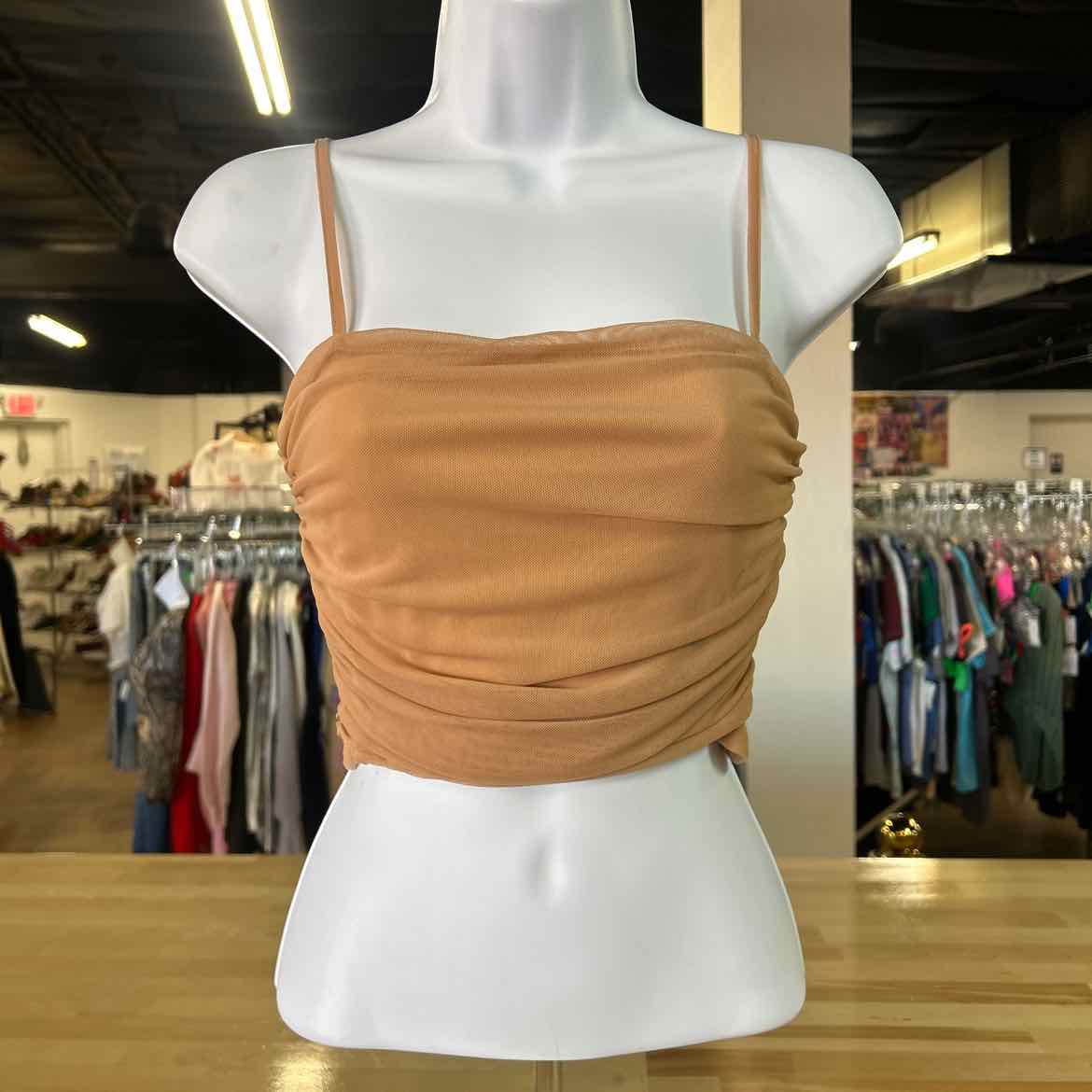 Lulus Size S Brown Preloved Tank