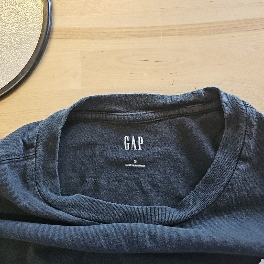 Gap Size S Black Used MENS Long Sleeve Shirt