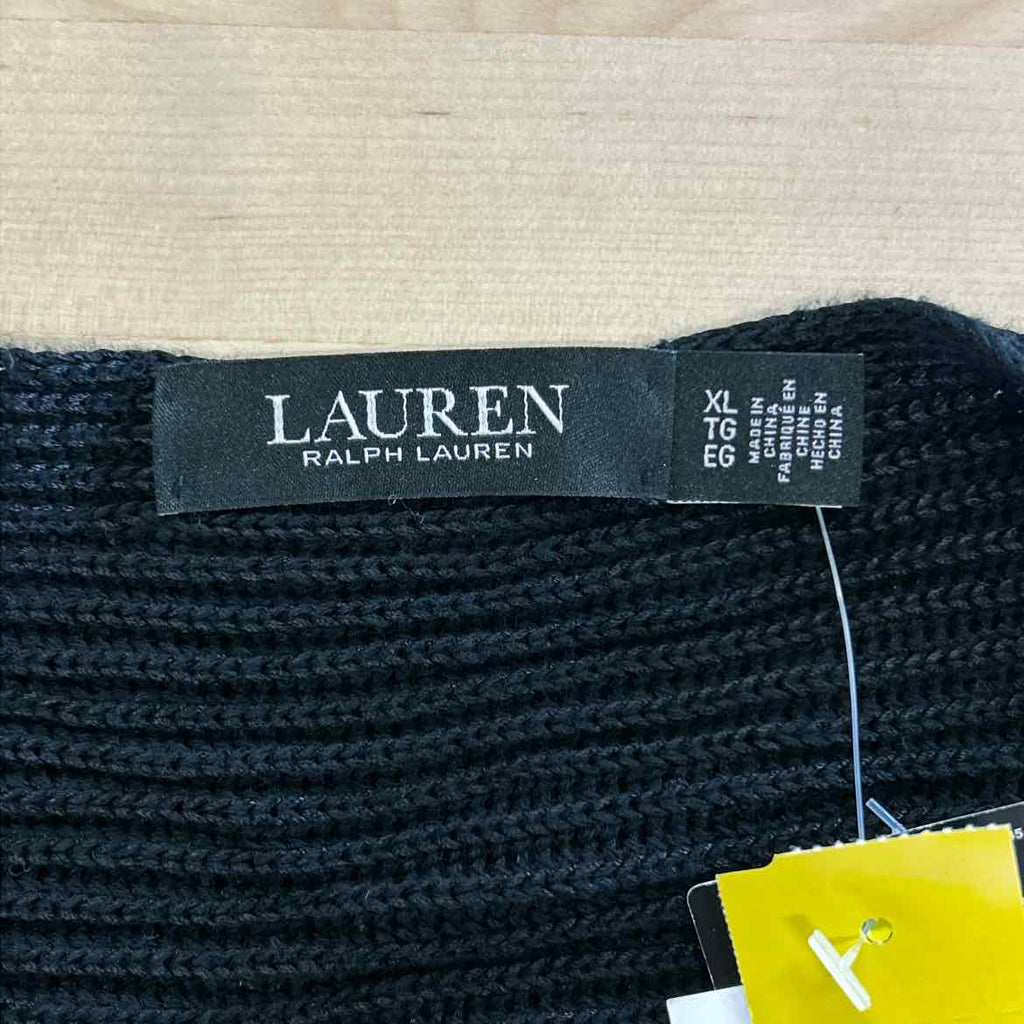 Ralph Lauren Size XL Black Sweater
