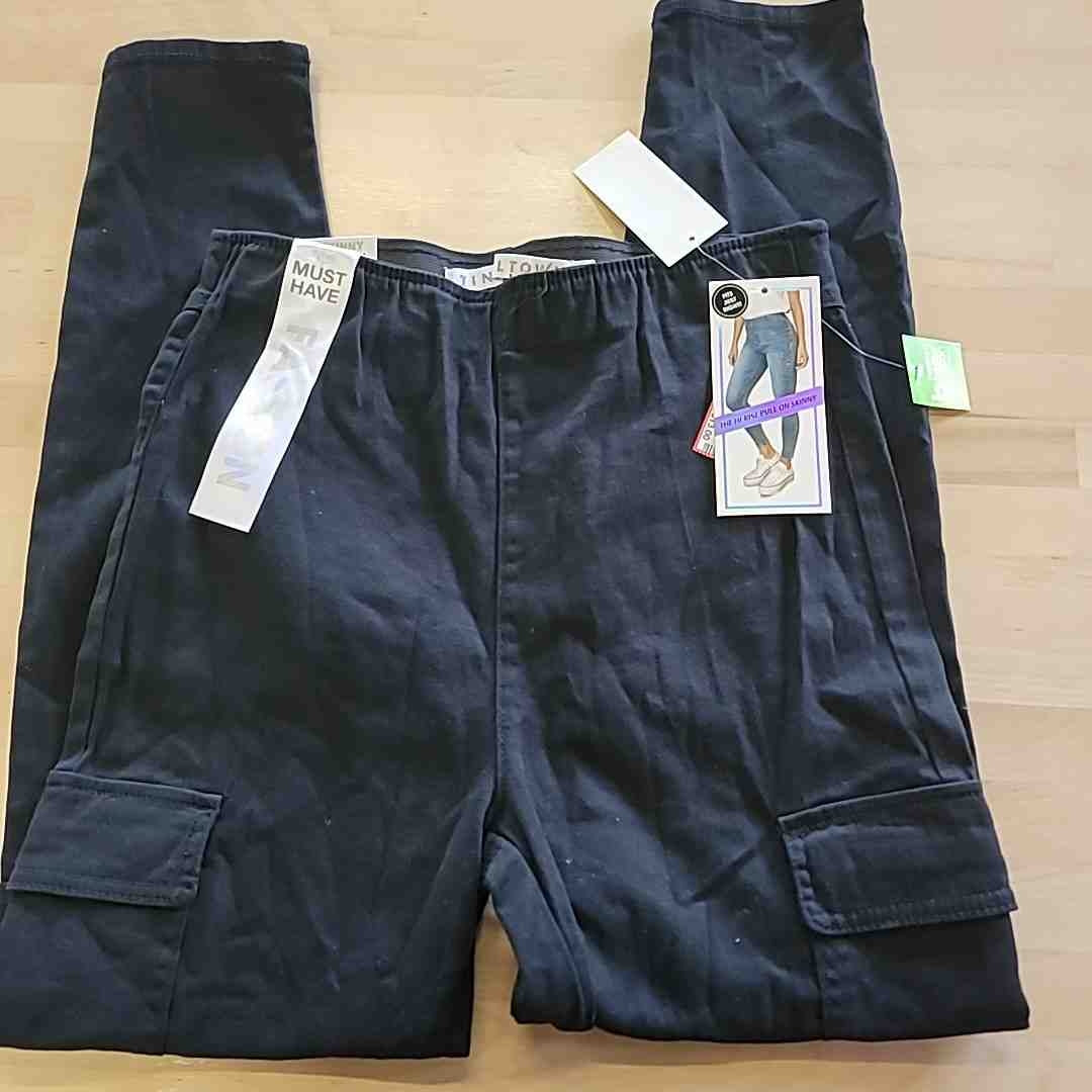 Tinseltown Juniors' Pull-on Skinny Cargo Pants - S