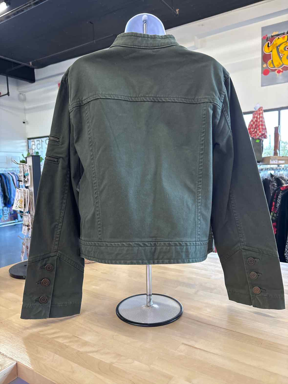 Tommy Hilfiger Size 16 Green Jacket