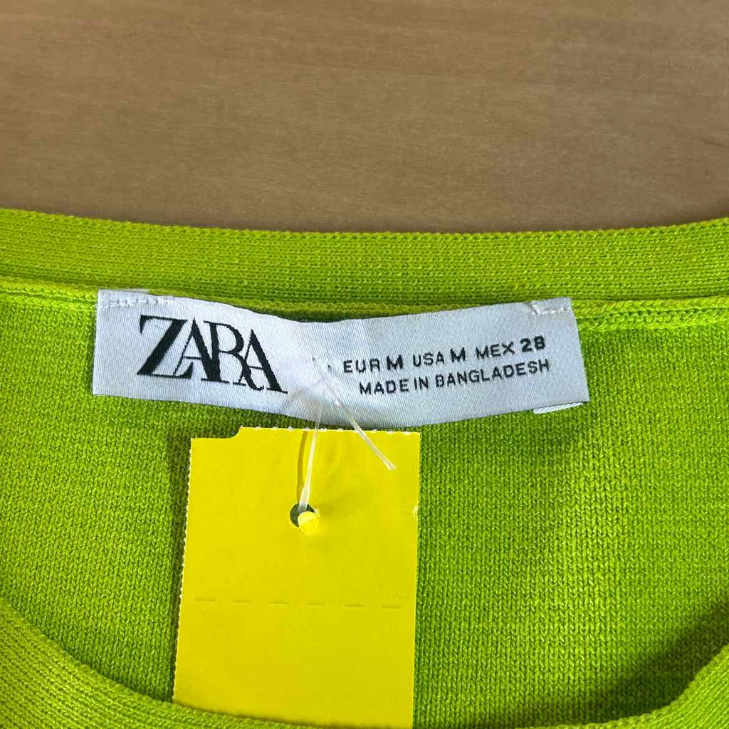 zara Size M Green Preloved Tank