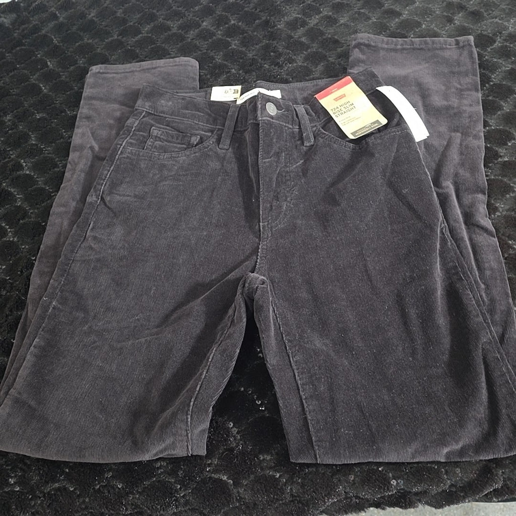 Levi Size 26 Black Pants