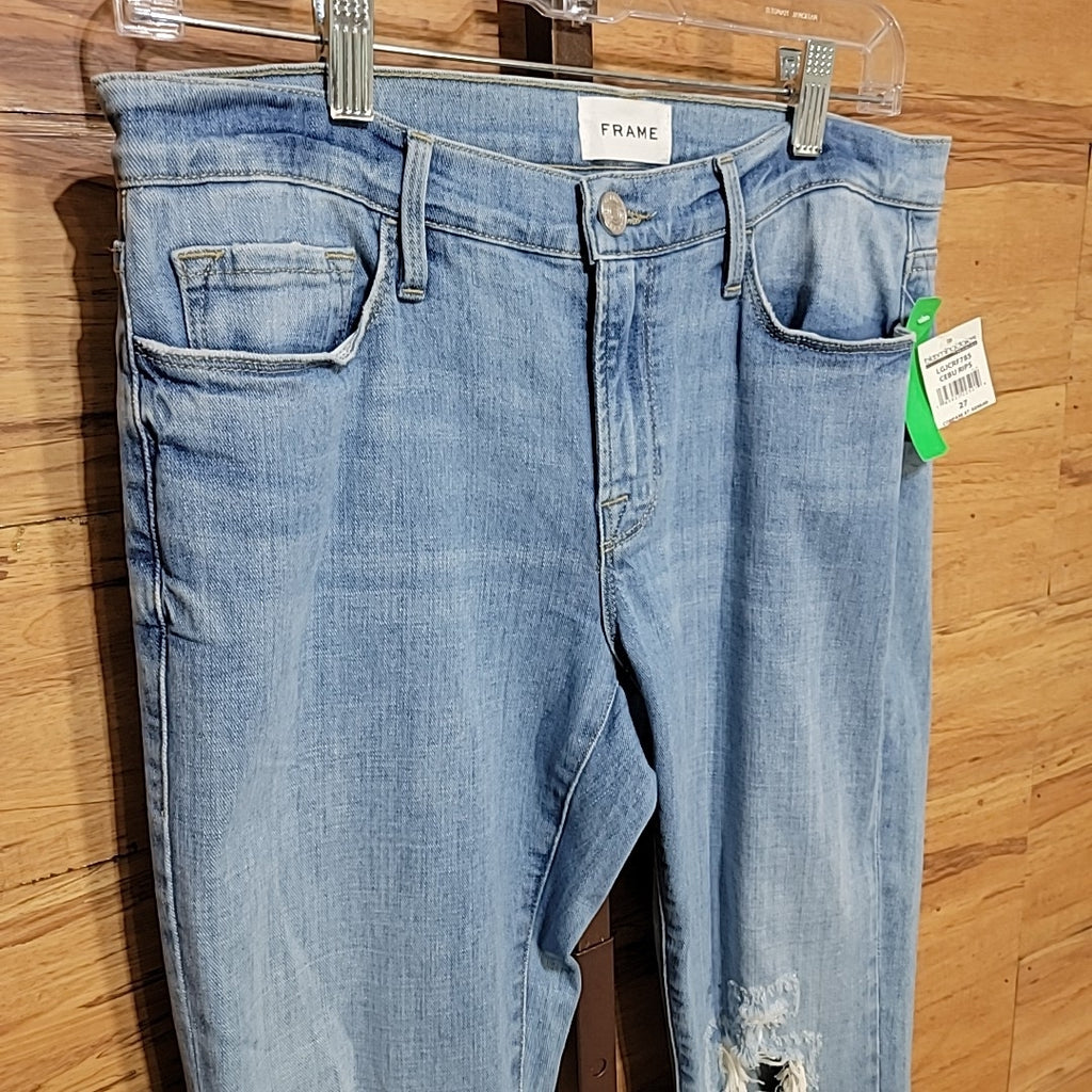 Frame Size 27  Le Garcon Crop Jeans NWT