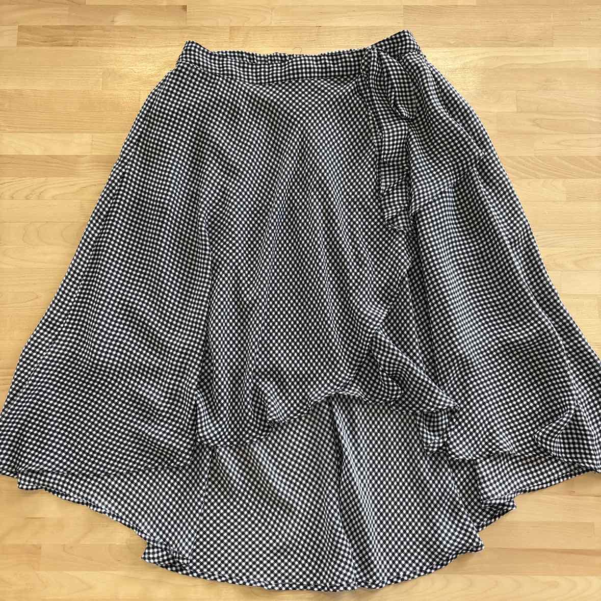 Elle Size L Black/White Skirt