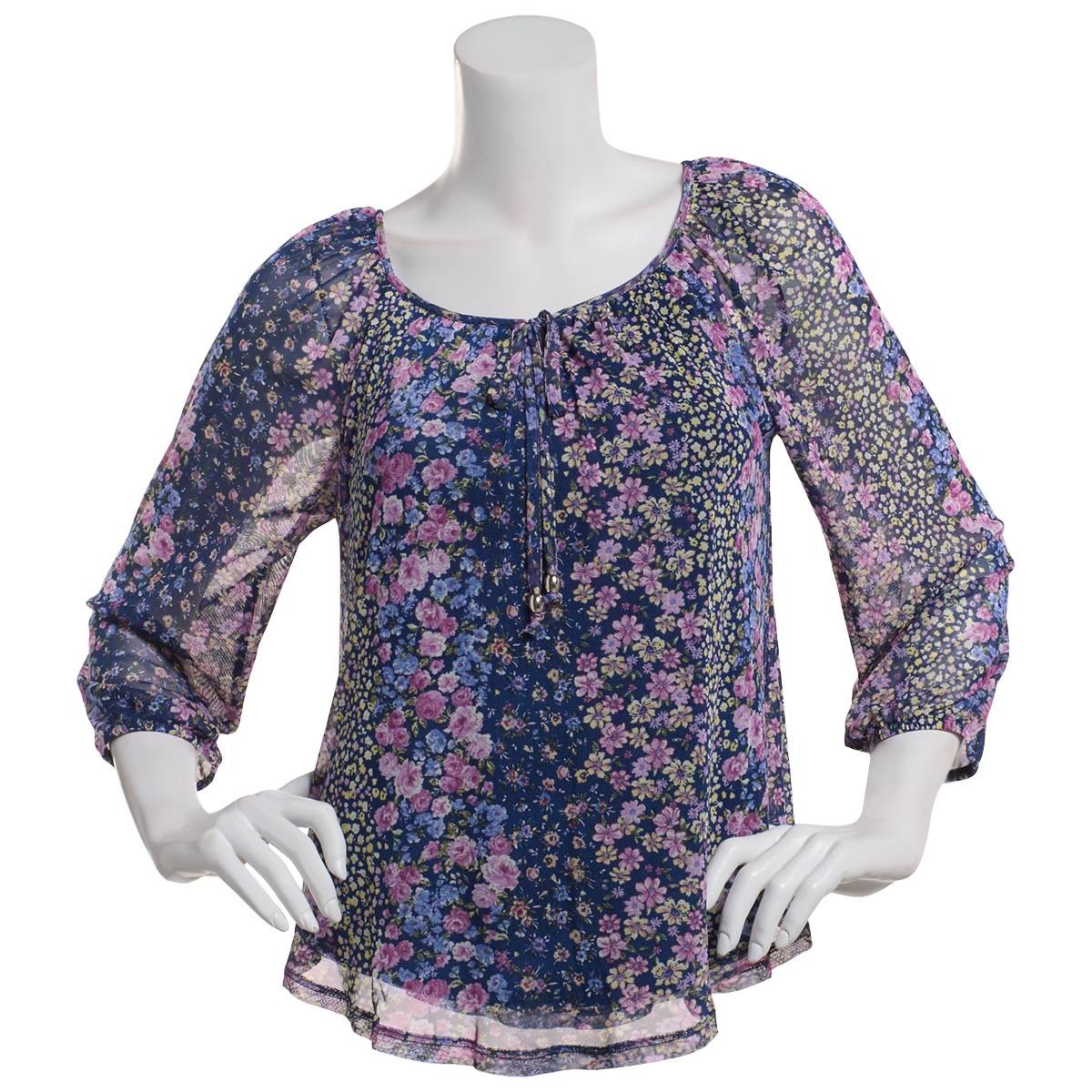 BCX Size S Purple New Blouse LS