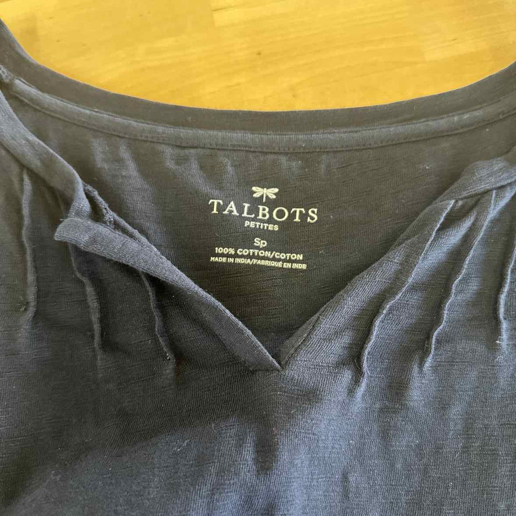 Talbots Size S Blue Long Sleeve