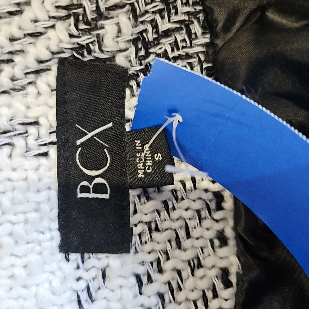 BCX Size S White & Black Jacket
