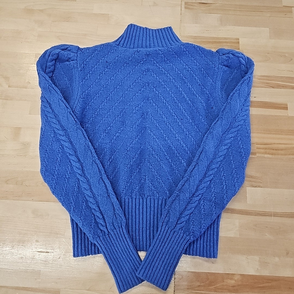 Loft Size L Blue Sweater