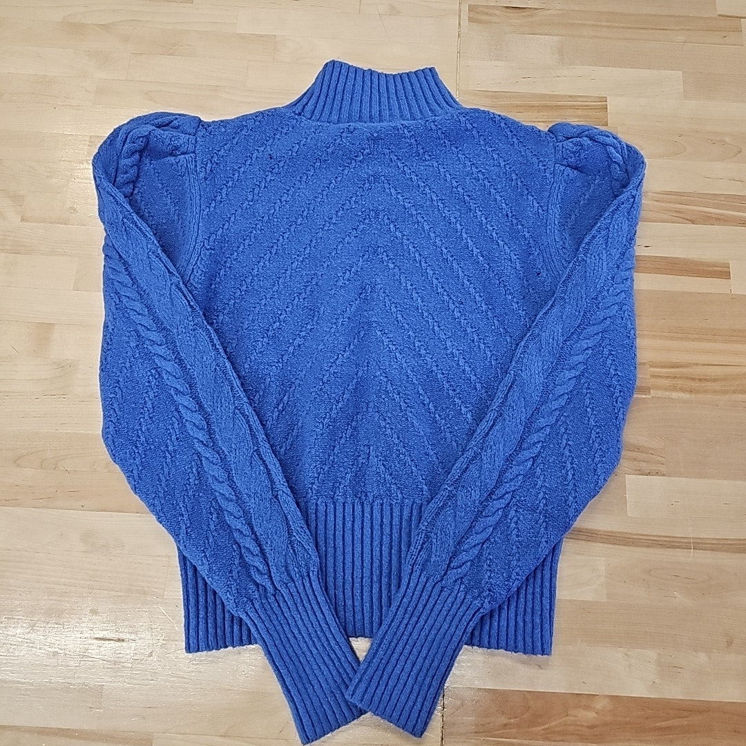 Loft Size L Blue Sweater