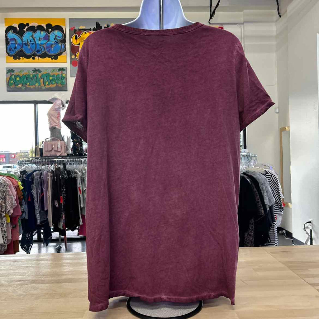 Torrid Size 0 Red Preloved Blouse SS