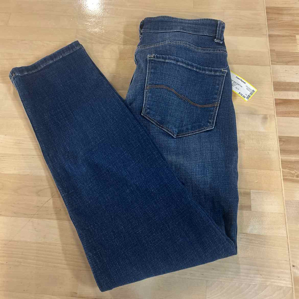 lee Size 8 Blue Denim Preloved Jeans