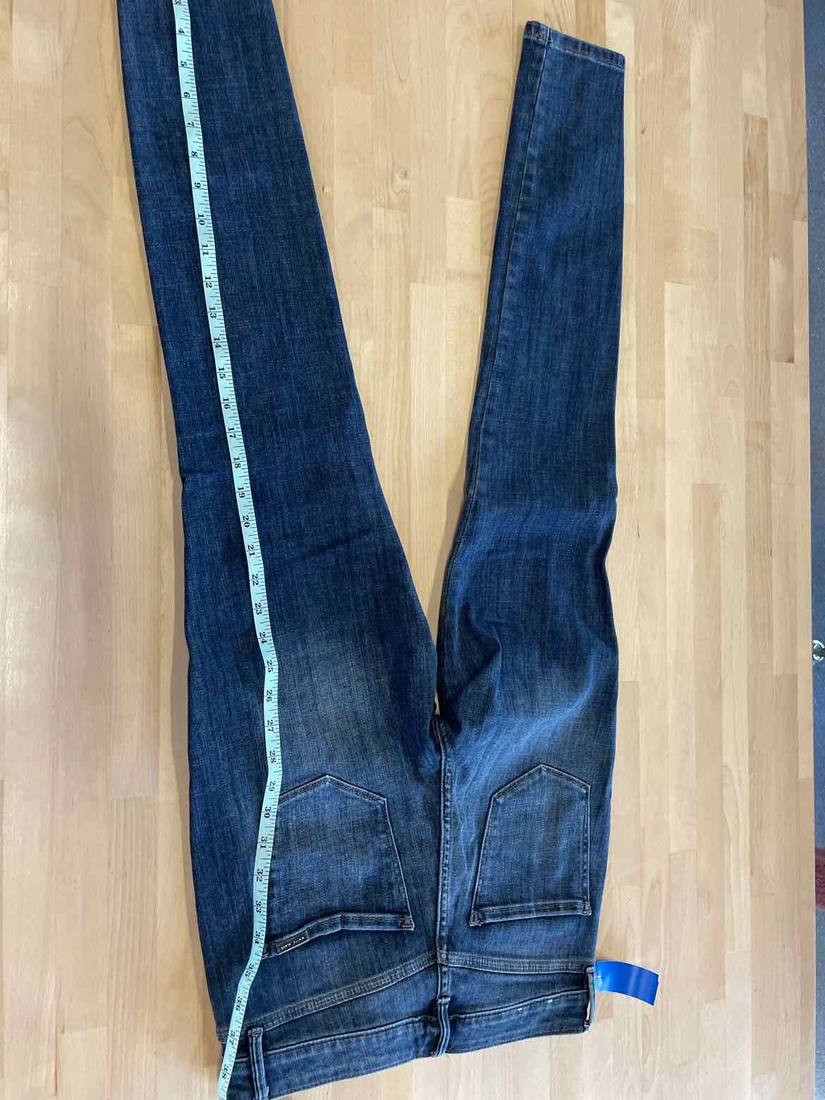 White Black Size 2 Denim Jeans