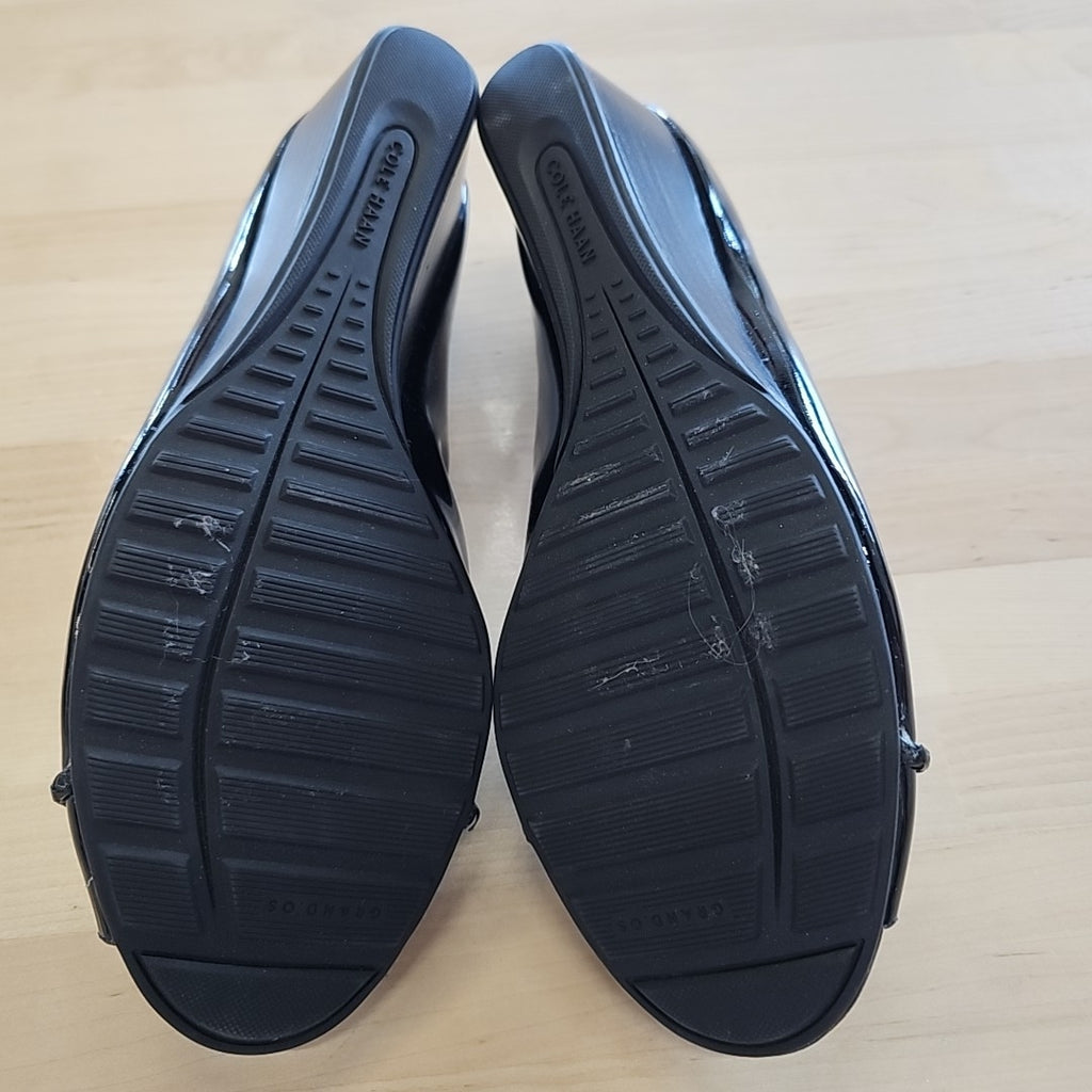 Cole Haan Shoe Size 9 Black Wedges