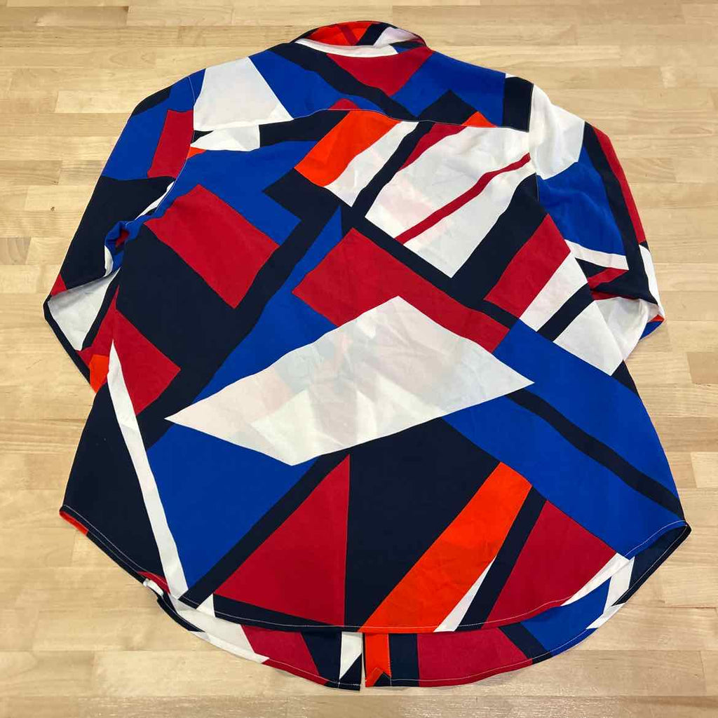 Ralph Lauren Size 1X Blue/Red T-shirt