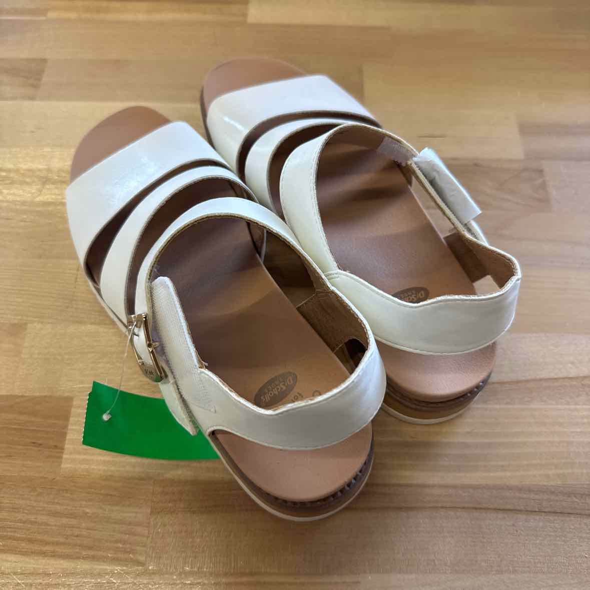 Women's Dr. Scholls Island Glow Sandals 7.5 White Pu