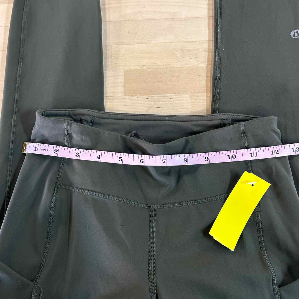 LuluLemon Size 4 Green Preloved athletic leggings