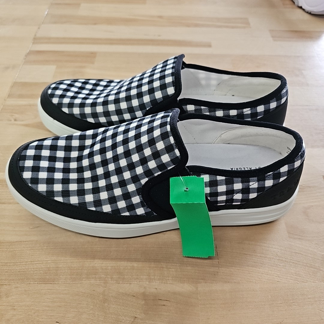 Alegria Size 9.5 Black/White Preloved Sneakers