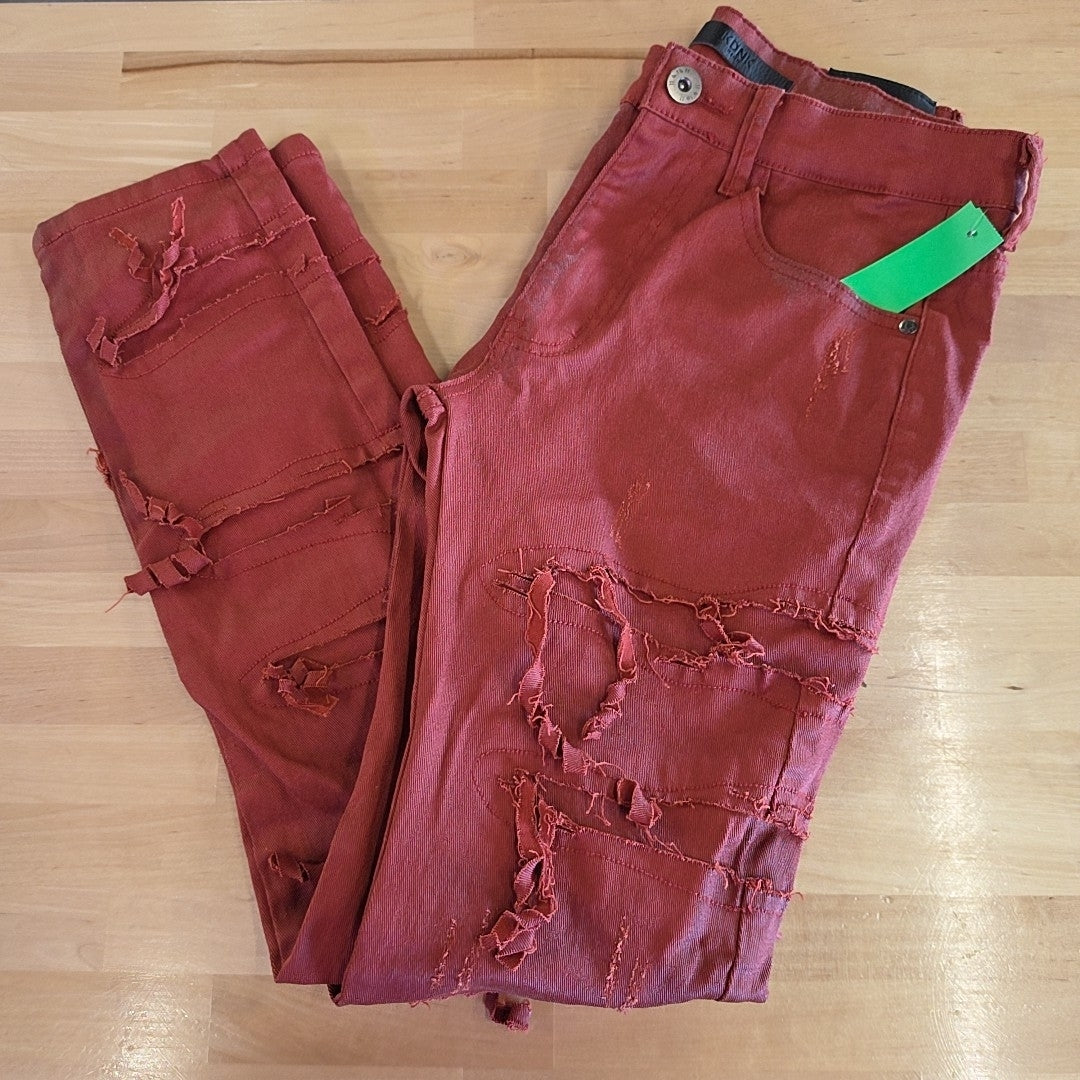 KDNK Size 32 Red MENS Jeans