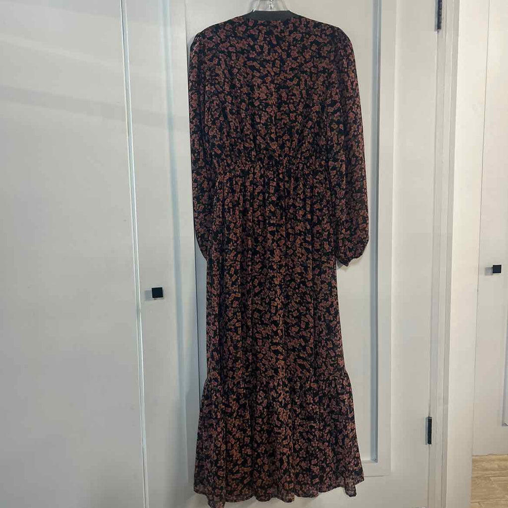 RusttyDustty Size S Black Red Preloved Dress