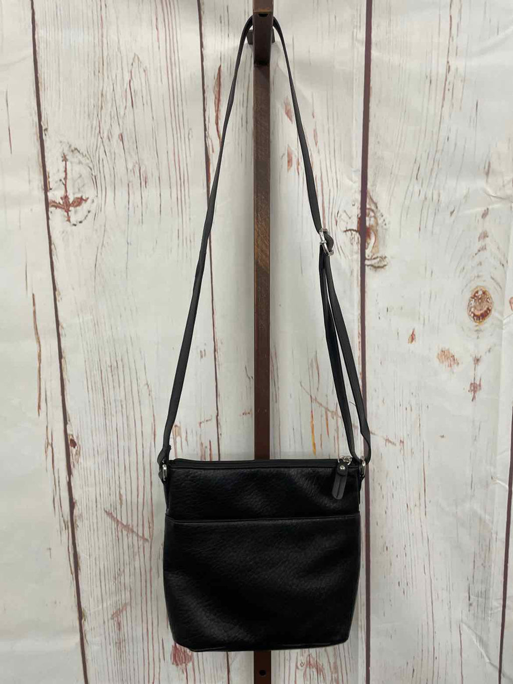 Giani Bernini Pebble Crossbody BlackBlackSilver NO SIZE