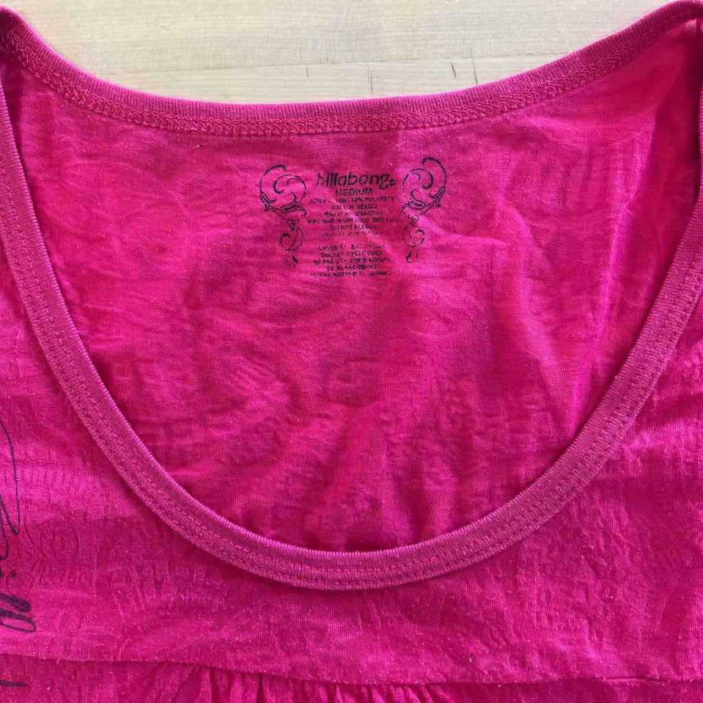 billabong Size M Pink Preloved Tank