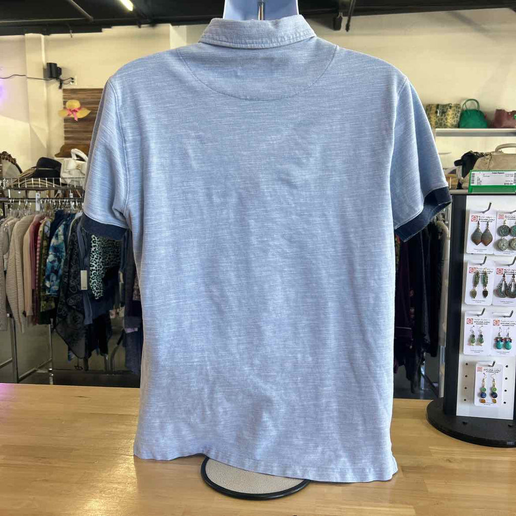 Rodd & Gunn Size L Blue Preloved MENS Polo