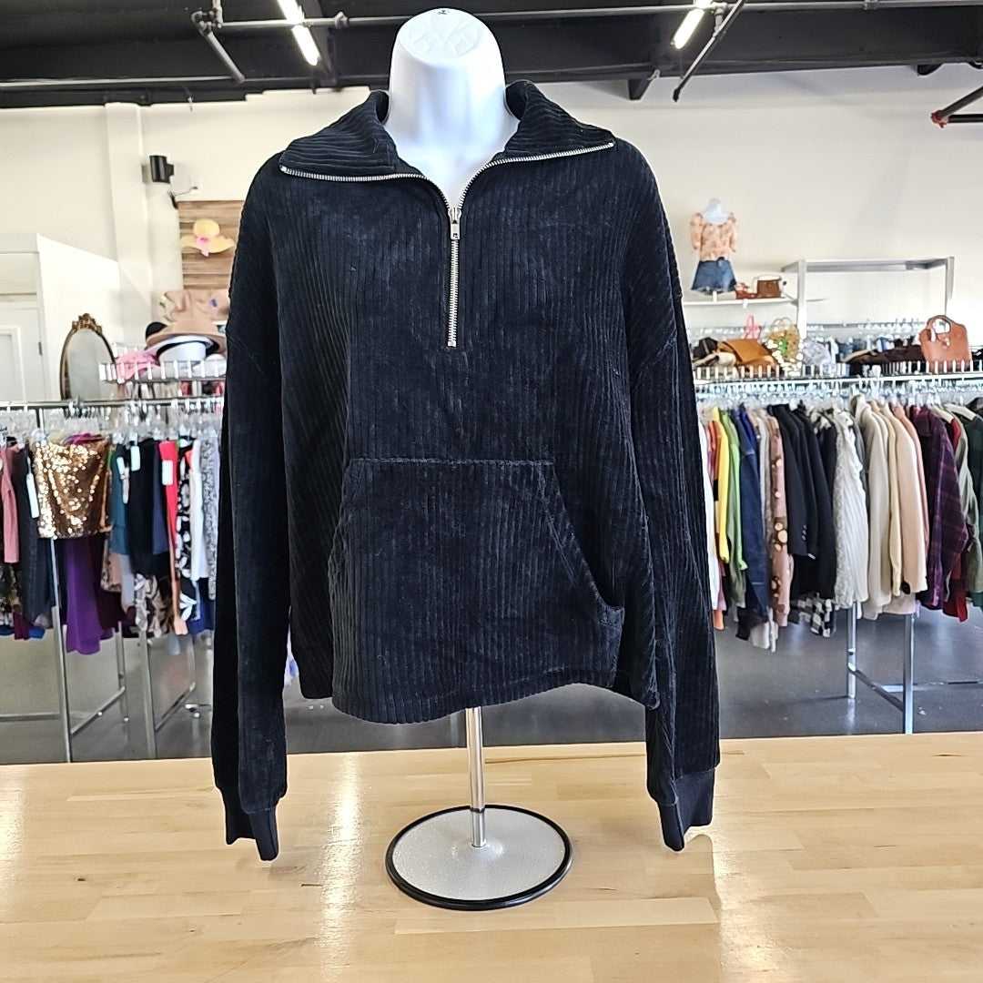 Self E Size XL Black Cardigan