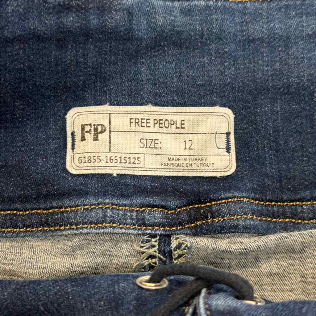 Free People Size 12 Denim Skirt