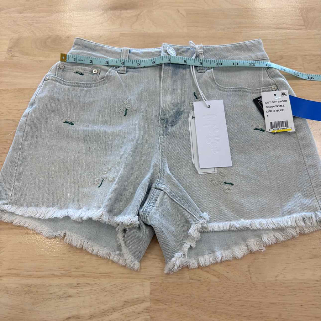 Indigo Rain Women Size 1 Blue New Shorts