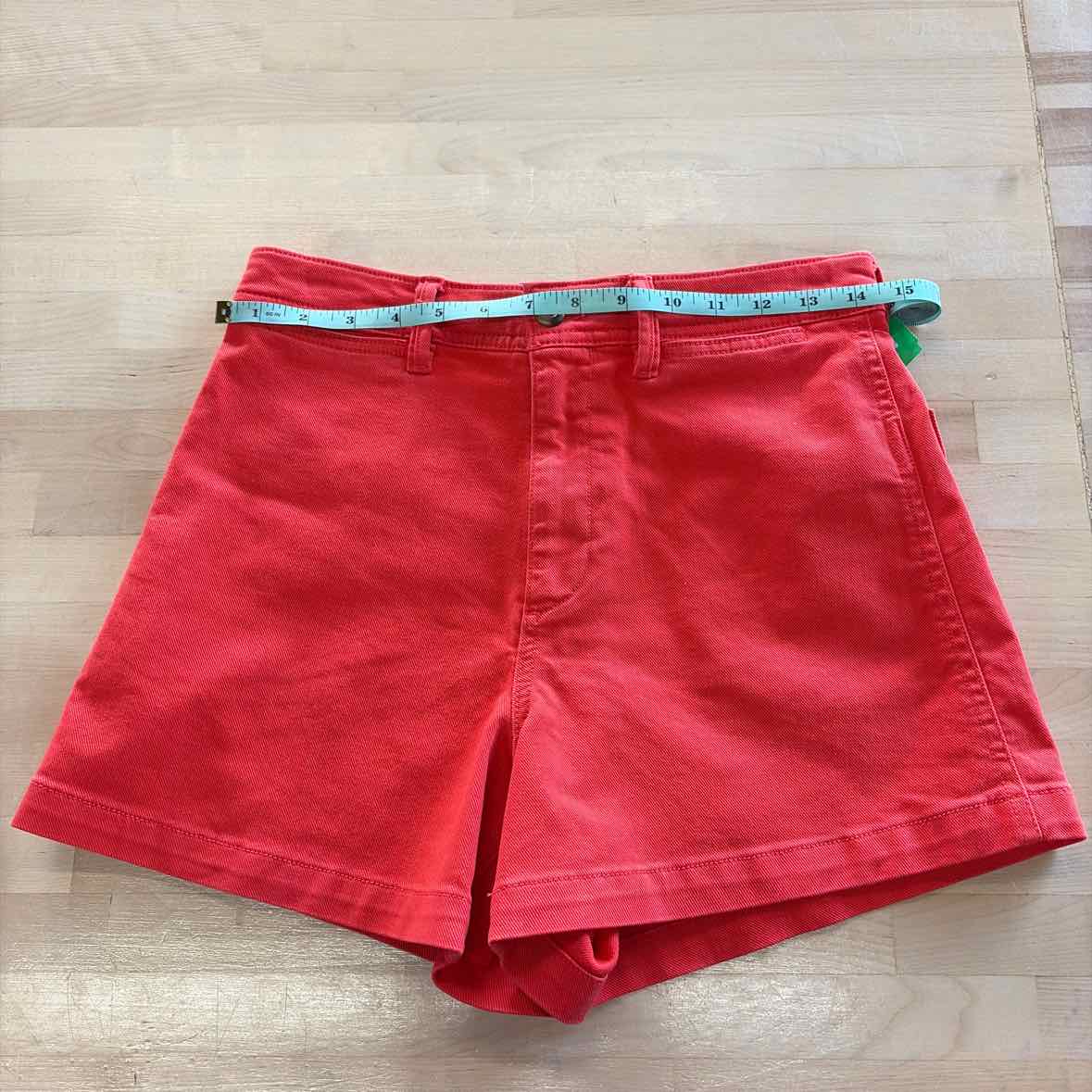 Gap Women Size 4 Red Cotton Spandex Preloved Shorts
