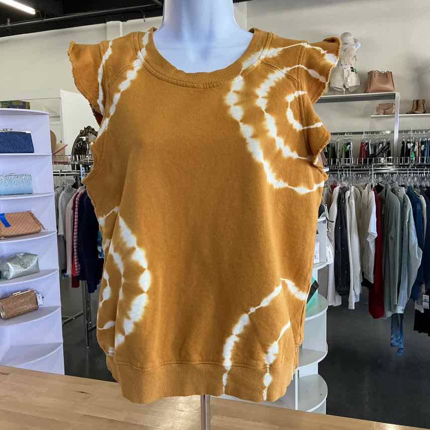t. la Size S Yellow Preloved Sleeveless