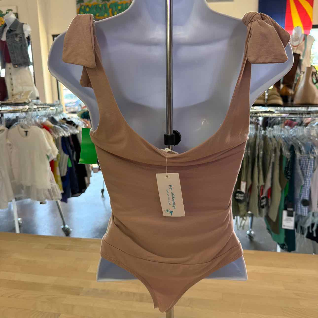 Final Touch Size S Pink New Bodysuit