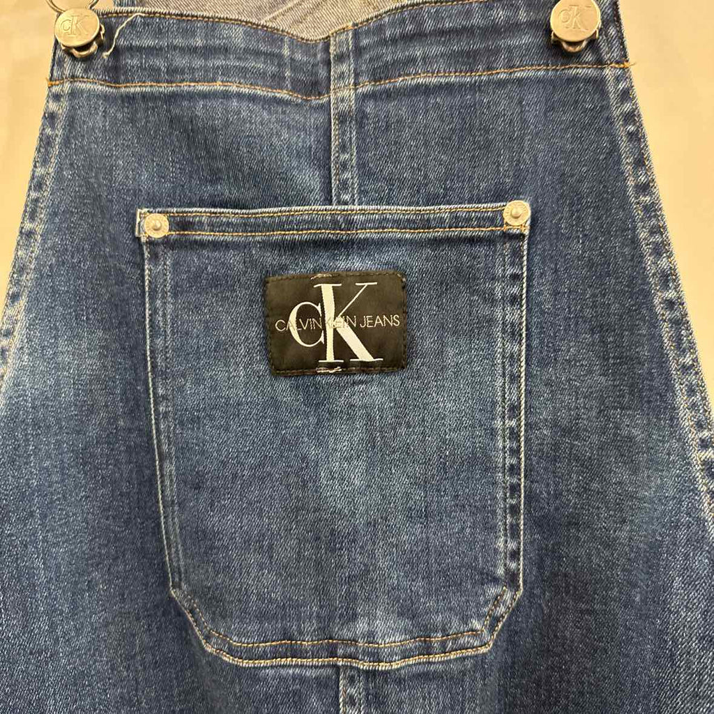 Calvin Klein Size S Blue Overalls