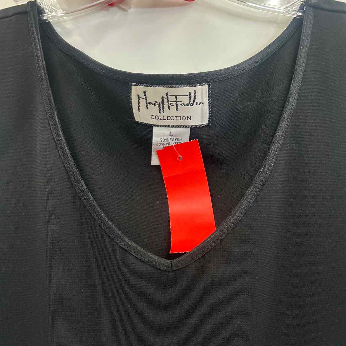 MaryMcfadden Size L Black Preloved Dress