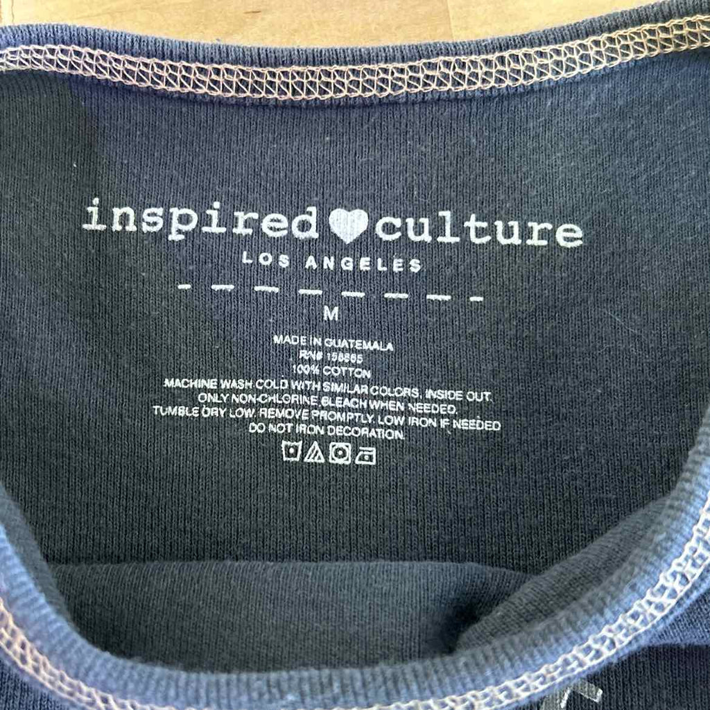 Inspired Culture Size M Gray Preloved Tank