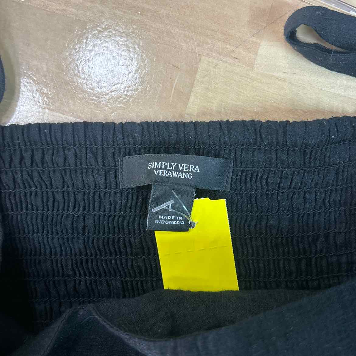 simply vera Size L Black Preloved Dress
