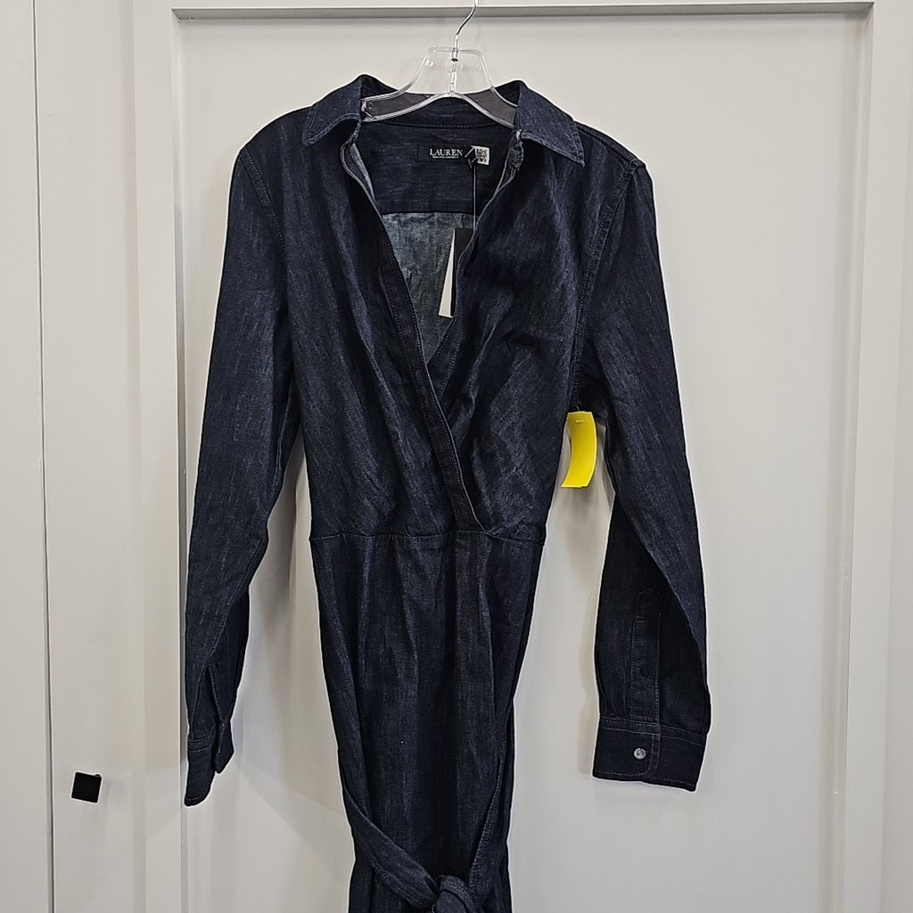 Ralph Lauren Size 12 Blue Dress