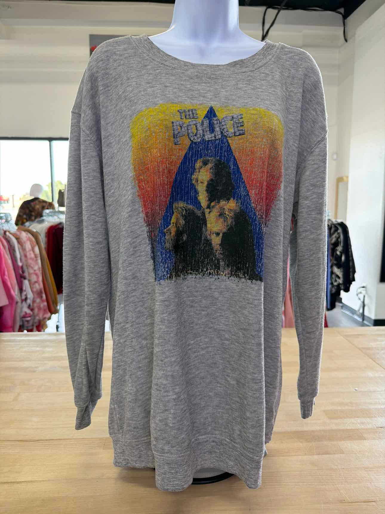 AssortedBrands Size L Gray Long Sleeve