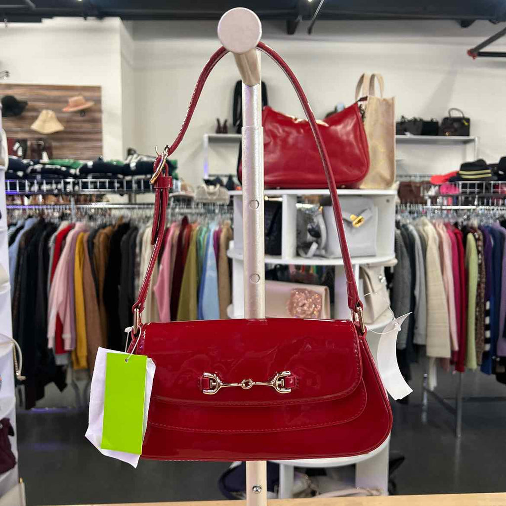 Sam Edelman Red Patent Leather New Handbag