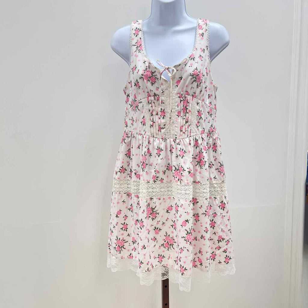 Planet Heart Size L Pink New Dress