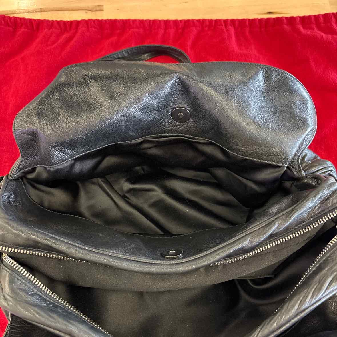 Valentino Black Leather Handbag