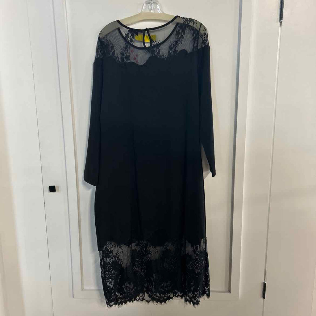 Floryday Size XL Black Lace Preloved Dress