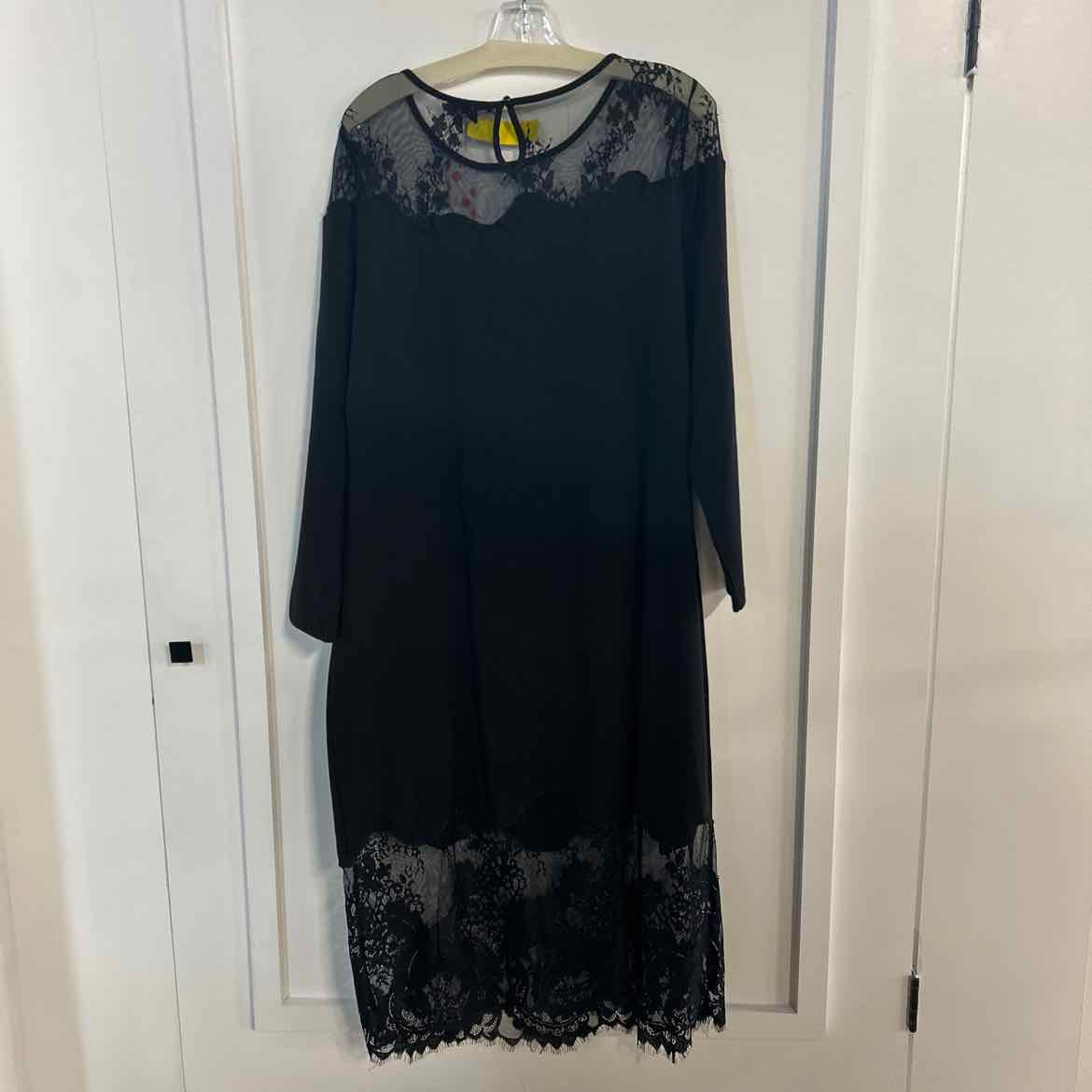 Floryday Size XL Black Lace Preloved Dress