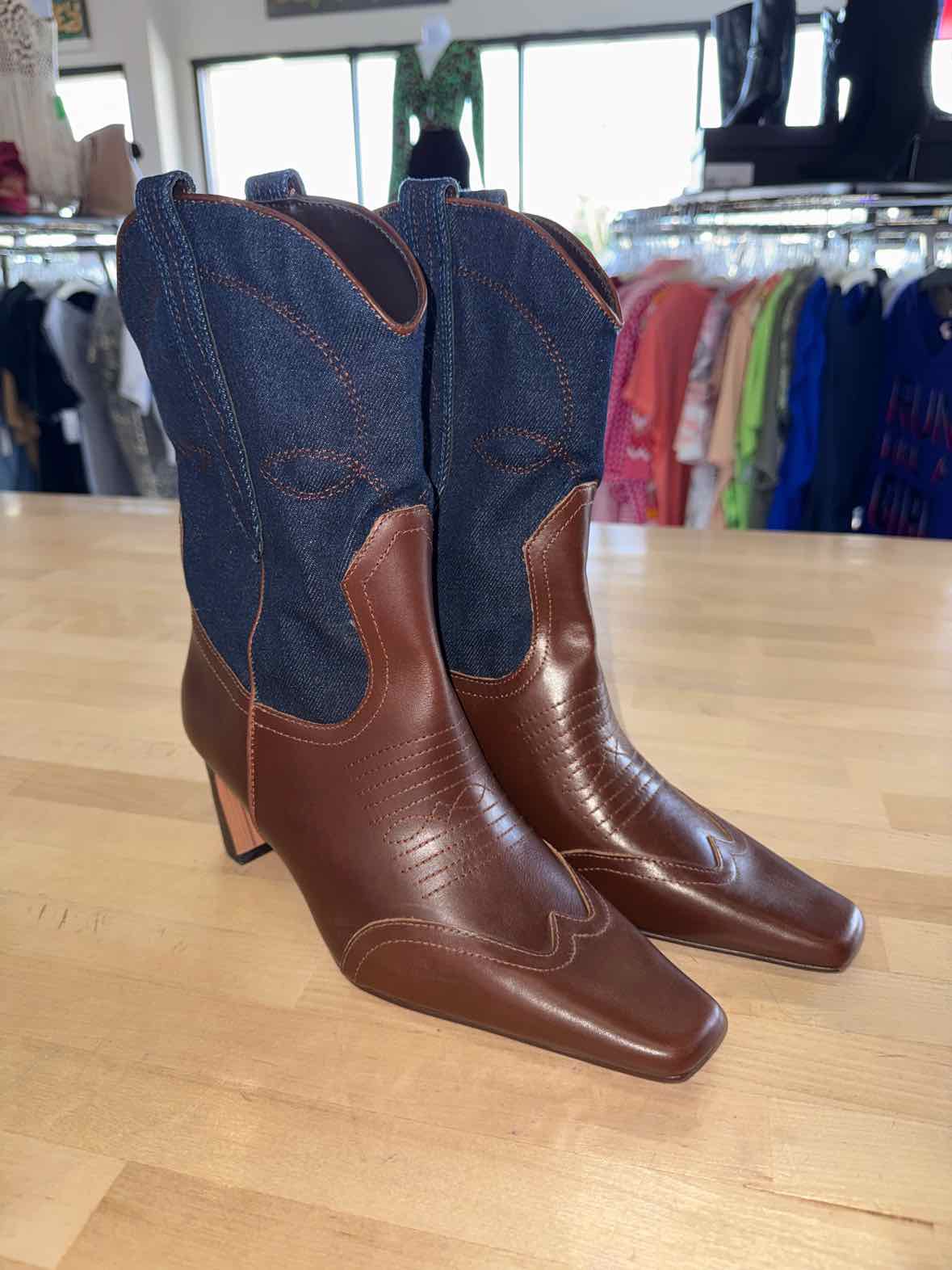 Steve Madden Size 10 Denim New Boots