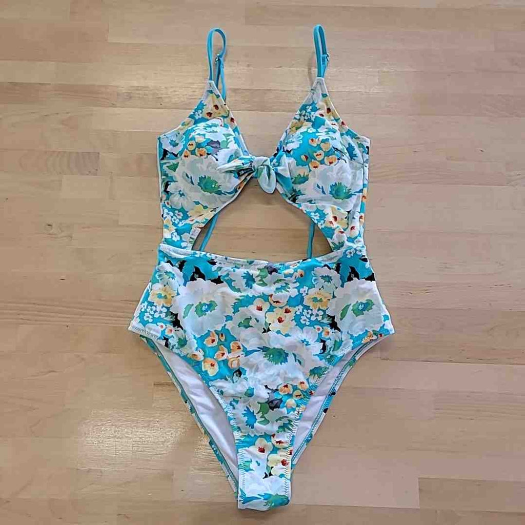 Cupshe Size M Blue Swimsuit